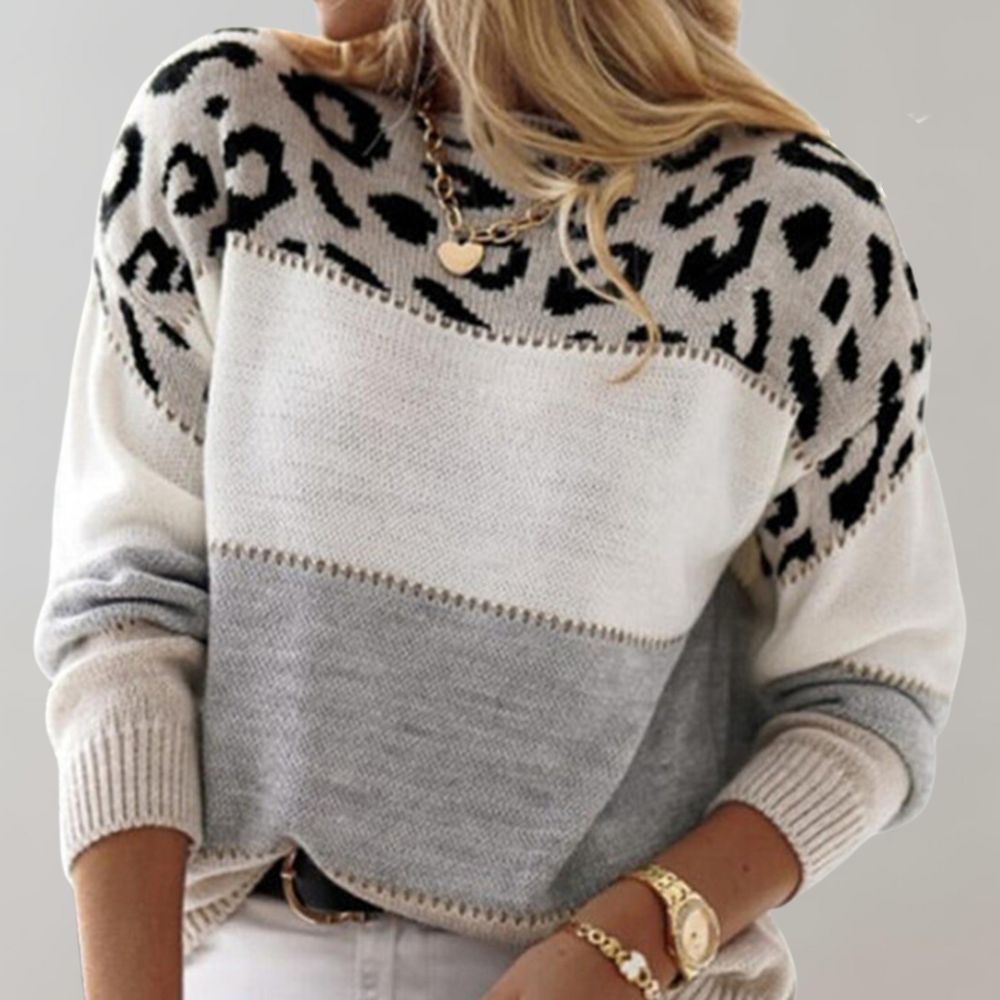 Maison Valmont  | Elegant leopardtrøje