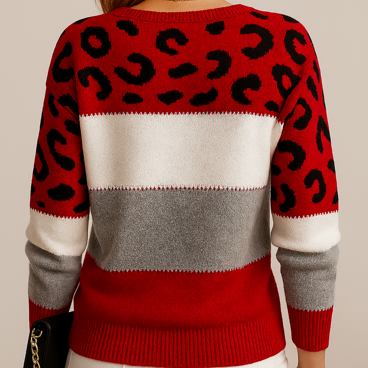 Maison Valmont  | Elegant leopardtrøje