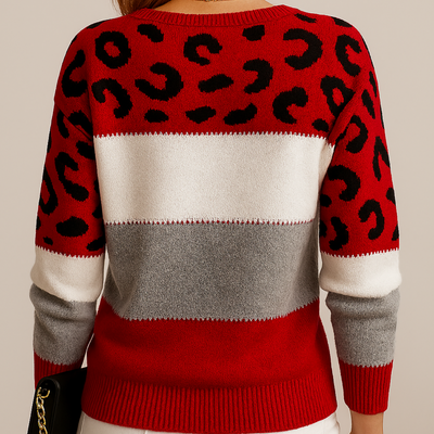 Maison Valmont  | Elegant leopardtrøje