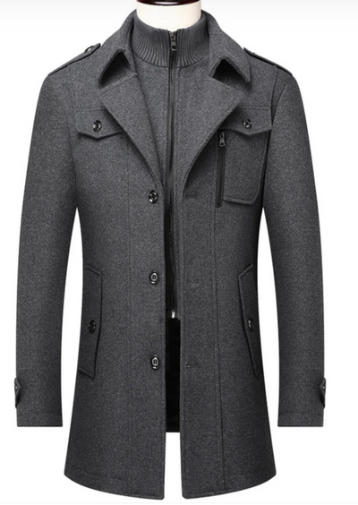 Tommi | Vinterjakke i Peaky Blinders-stil