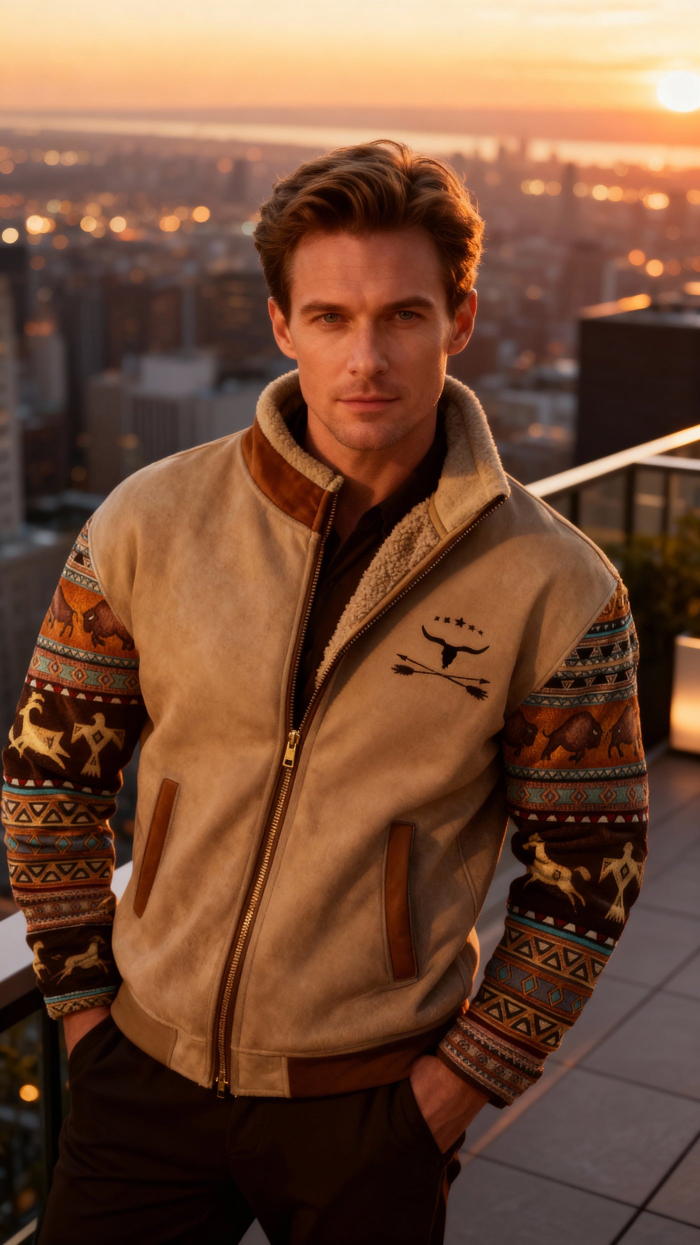 FrostRebel | Stilig Fleecejakke med Termo-fôr